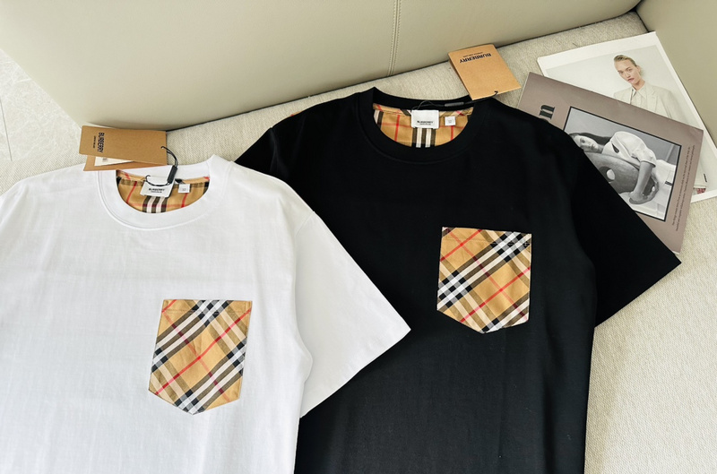 Футболка Burberry Combined With The Style Of The Cage "White" фото № 5