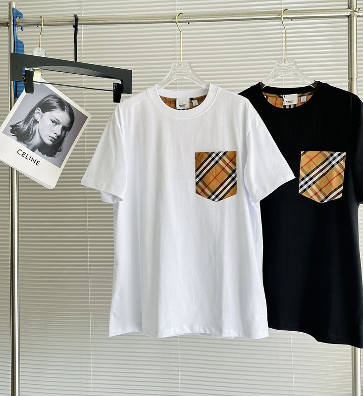 Футболка Burberry Combined With The Style Of The Cage "White" фото № 2