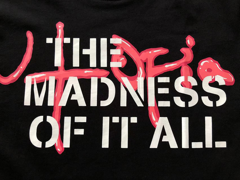 Футболка Cactus Jack Merch Flaming Dragon "Black" фото № 5