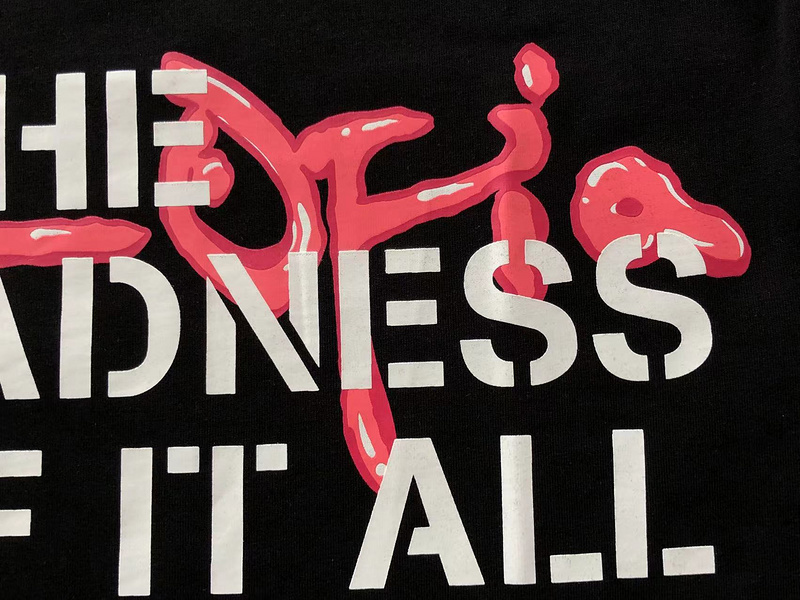 Футболка Cactus Jack Merch Flaming Dragon "Black" фото № 7