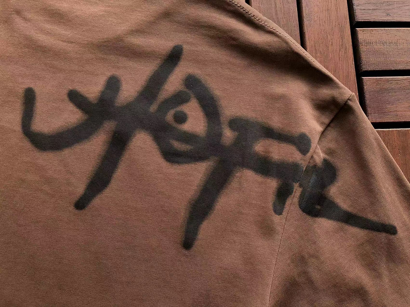 Футболка Cactus Jack Merch Stone Face "Brown" фото № 7