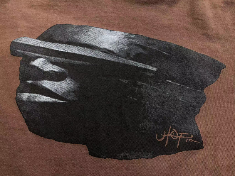 Футболка Cactus Jack Merch Stone Face "Brown" фото № 5