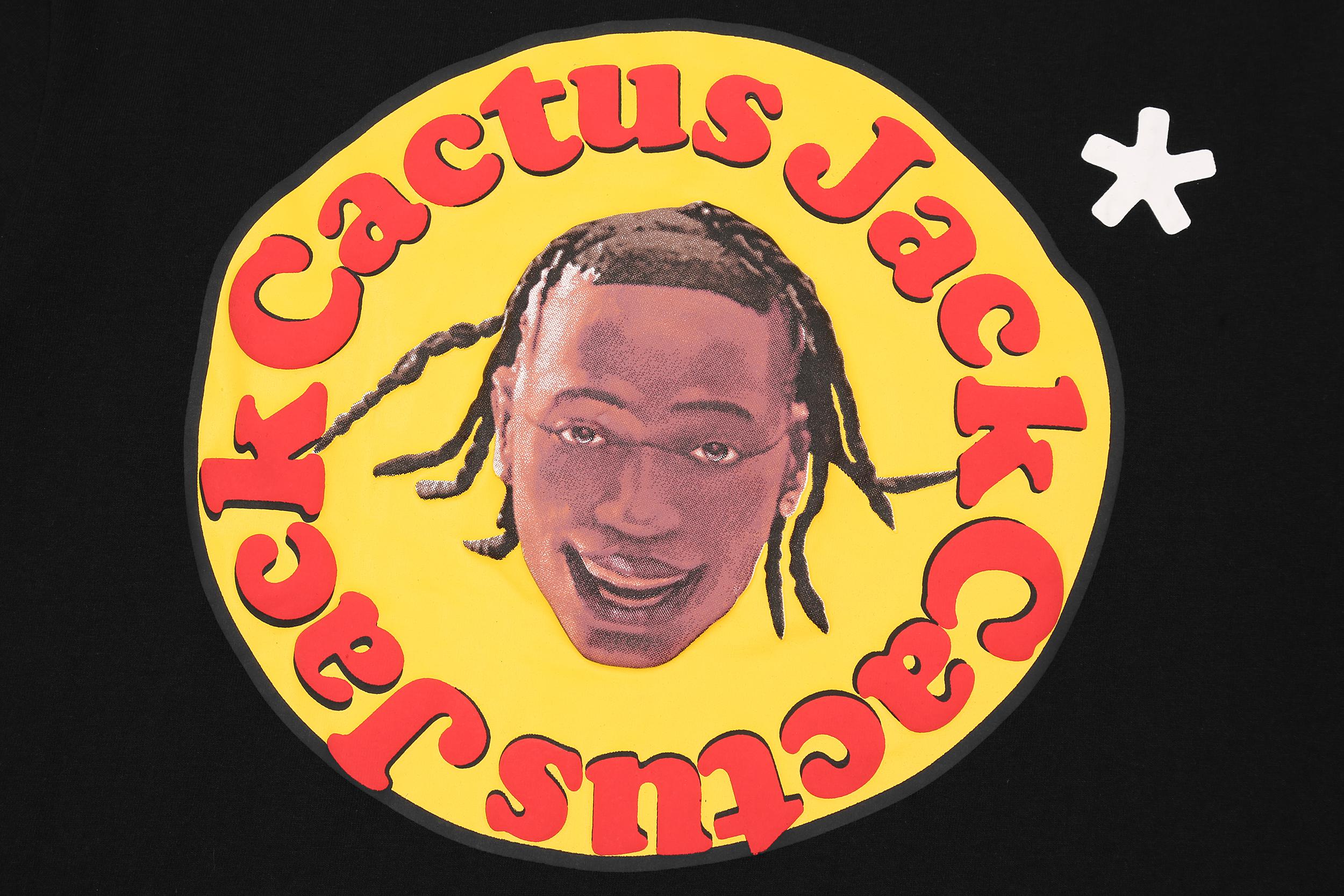 Футболка Cactus Jack Merch McDonald’s Breakfast in 60 Seconds "Black" фото № 5