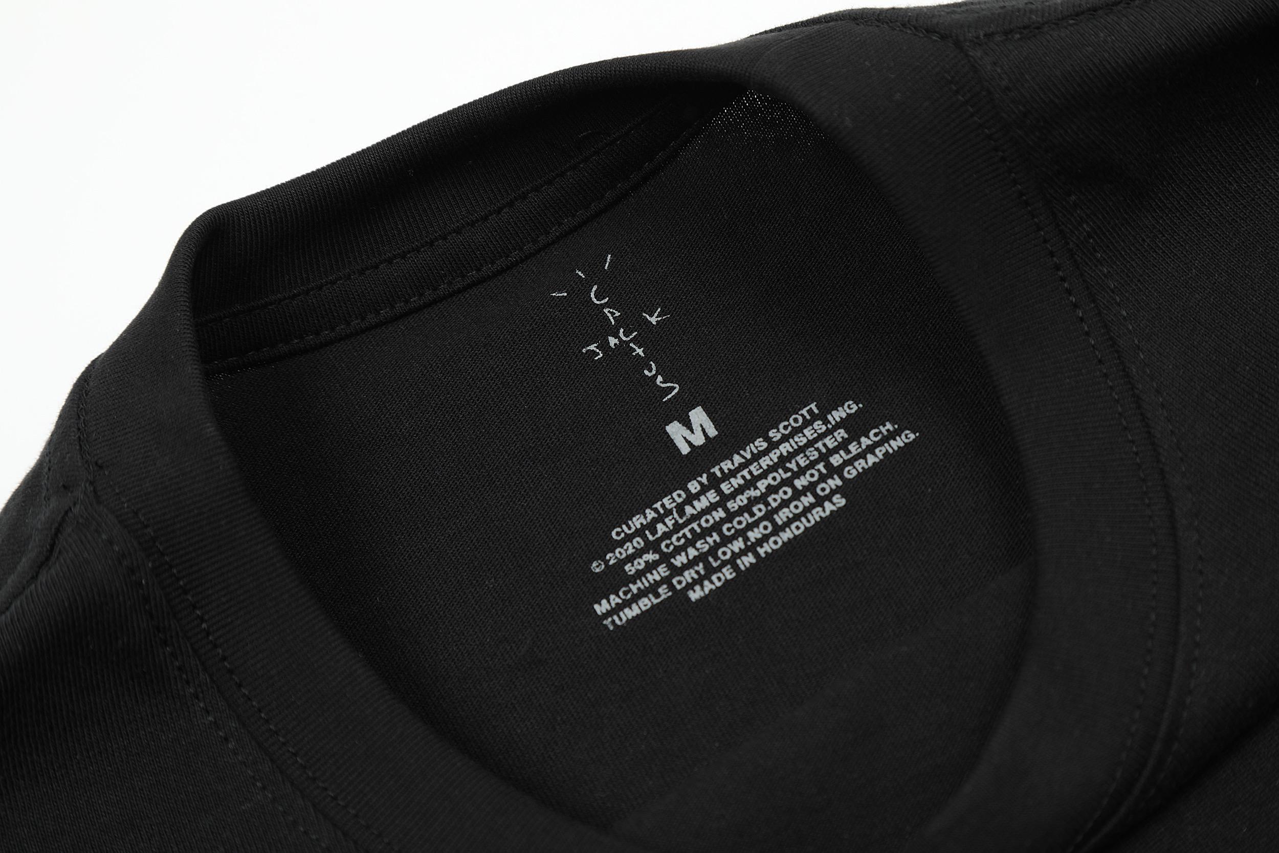 Футболка Cactus Jack Merch Utopia An Album by Travis Scott "Black" фото № 5