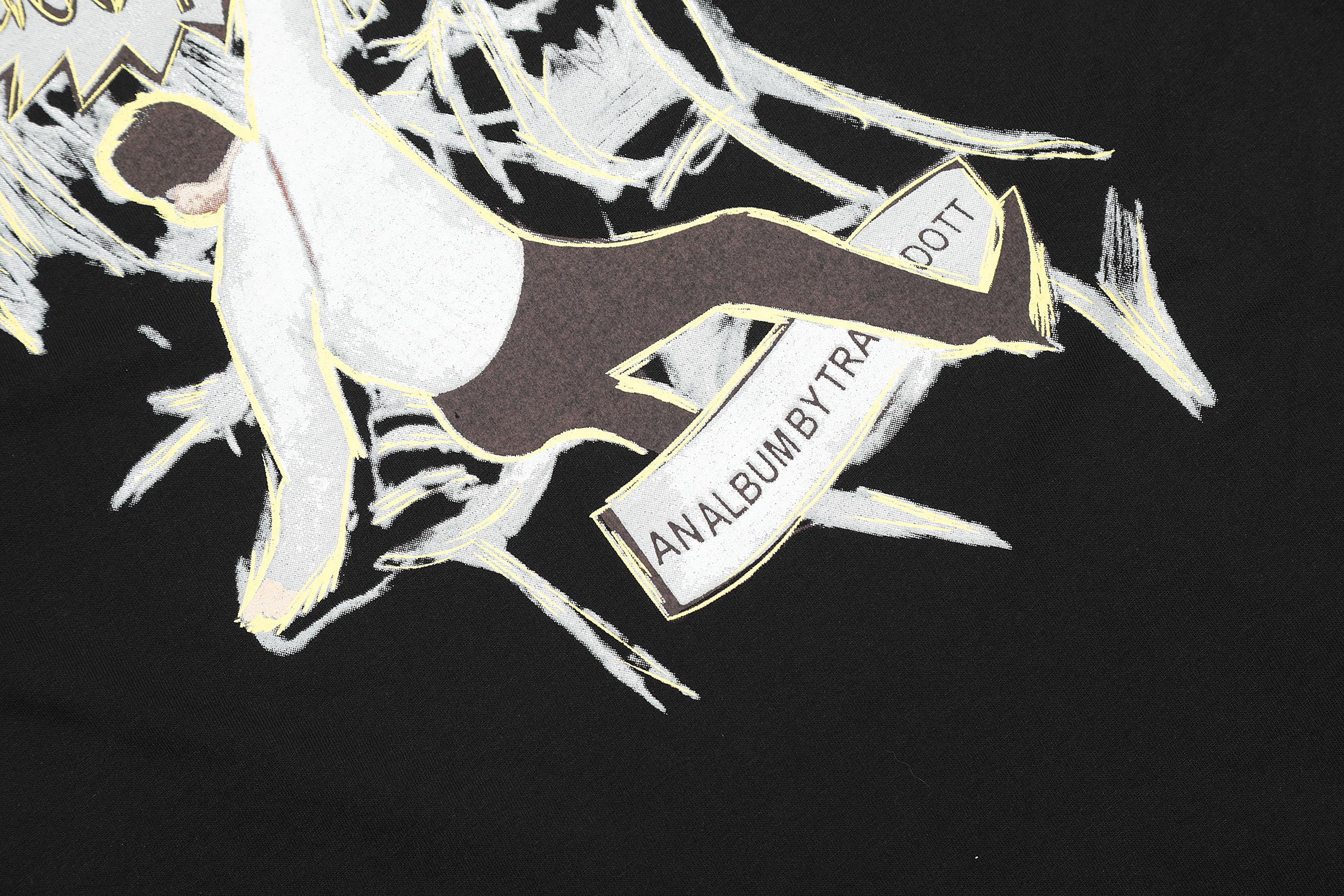 Футболка Cactus Jack Merch Utopia An Album by Travis Scott "Black" фото № 8