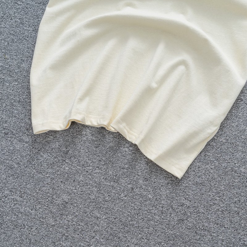 Футболка Carhartt With Logo On The Pocket "Cream" фото № 9