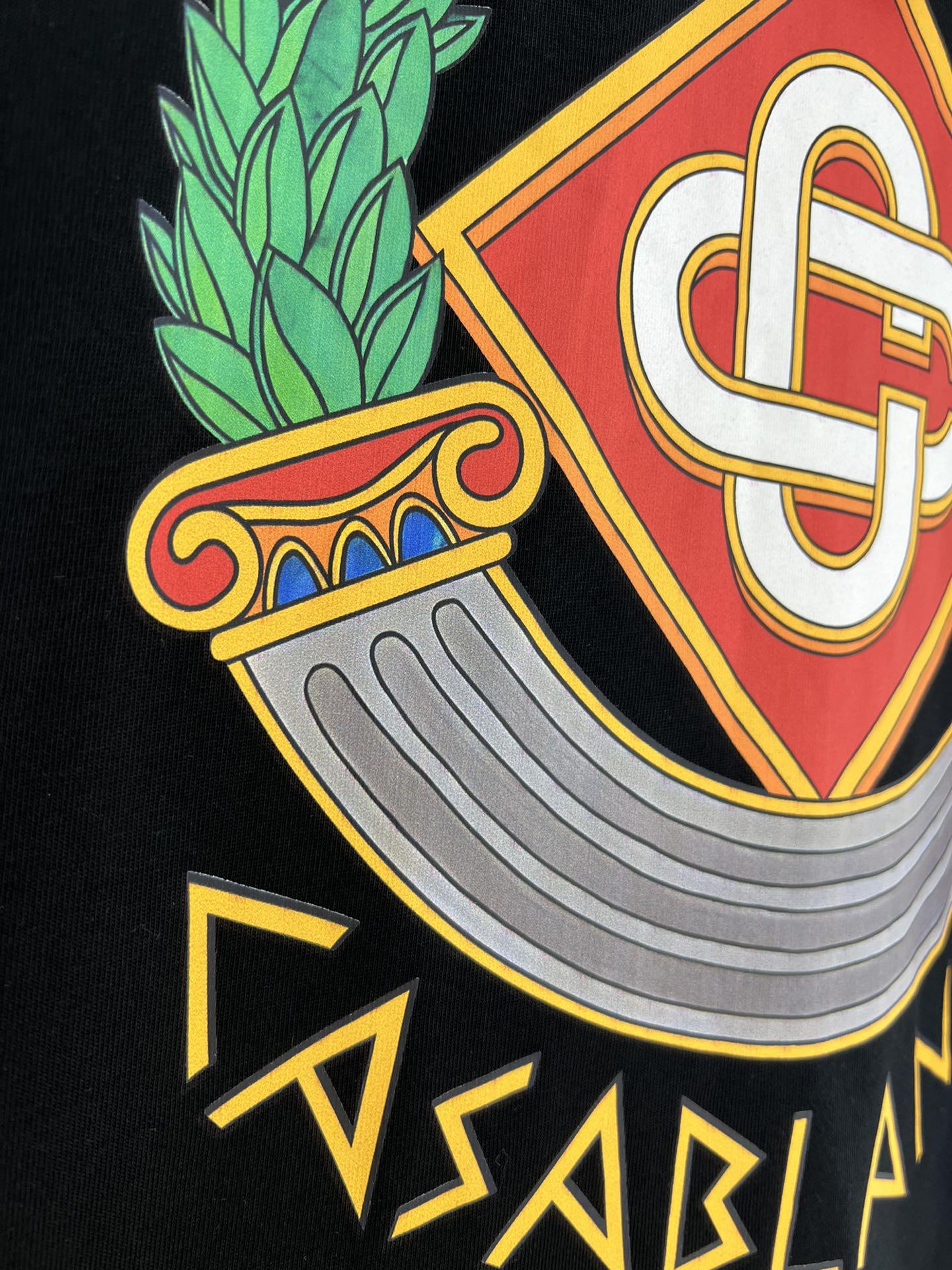 Футболка Casablanca Atributs And Logos Of Casablanca "Blue" фото № 6