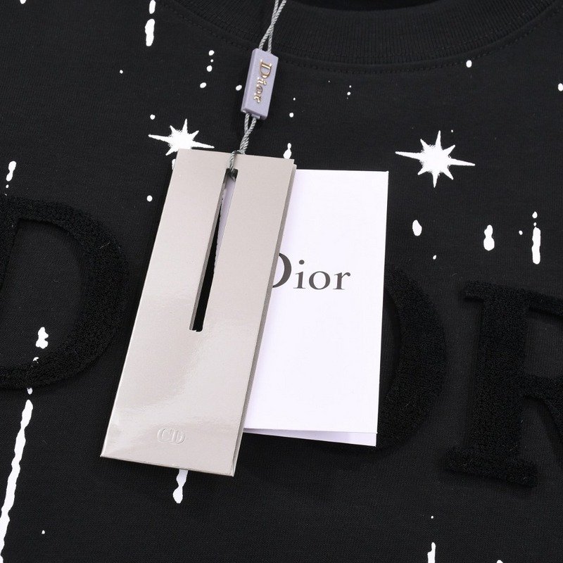 Футболка Christian Dior Star Rain "Black" фото № 8