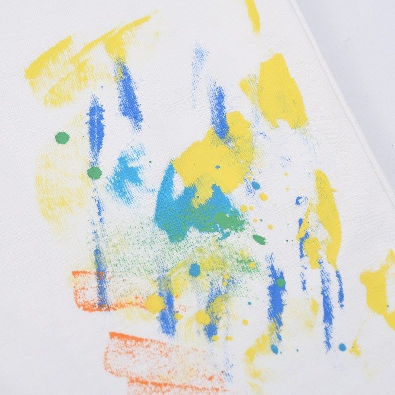 Футболка Christian Dior Splattered With Paint "White" фото № 2