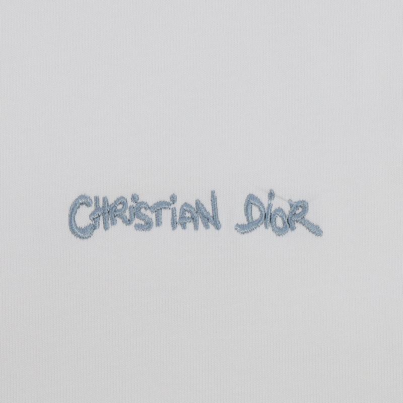 Футболка Christian Dior Small Frontside Logotype Christian Dior "White" фото № 2