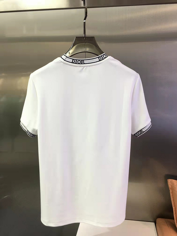 Футболка Dior Logo On Sleeves "White" фото № 2