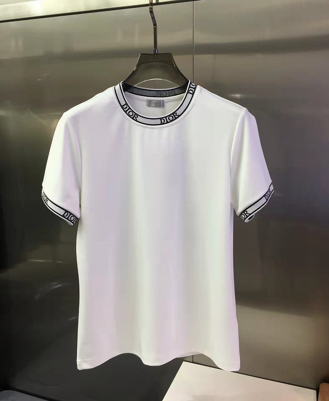 Футболка Dior Logo On Sleeves "White" фото № 3