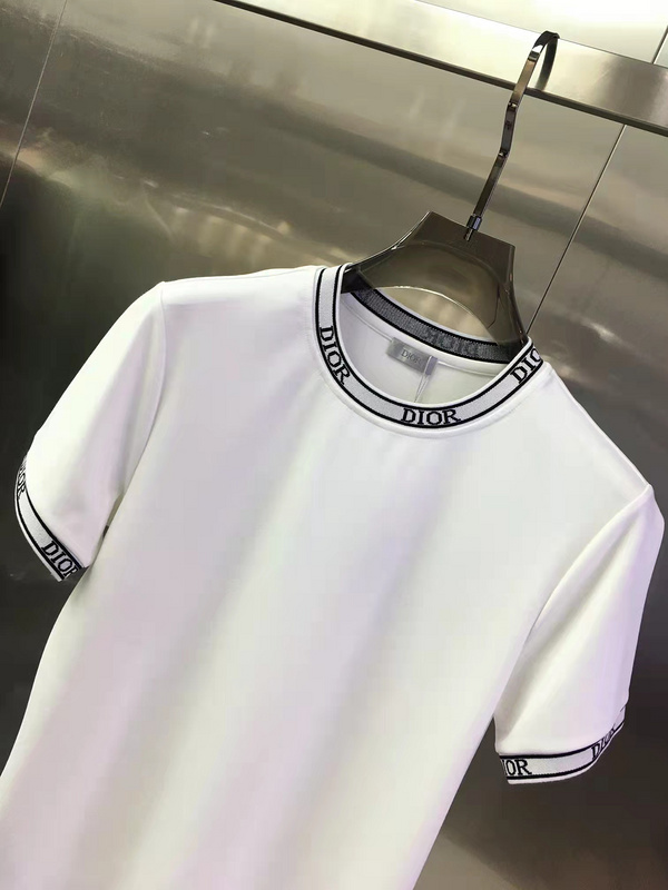 Футболка Dior Logo On Sleeves "White" фото № 4