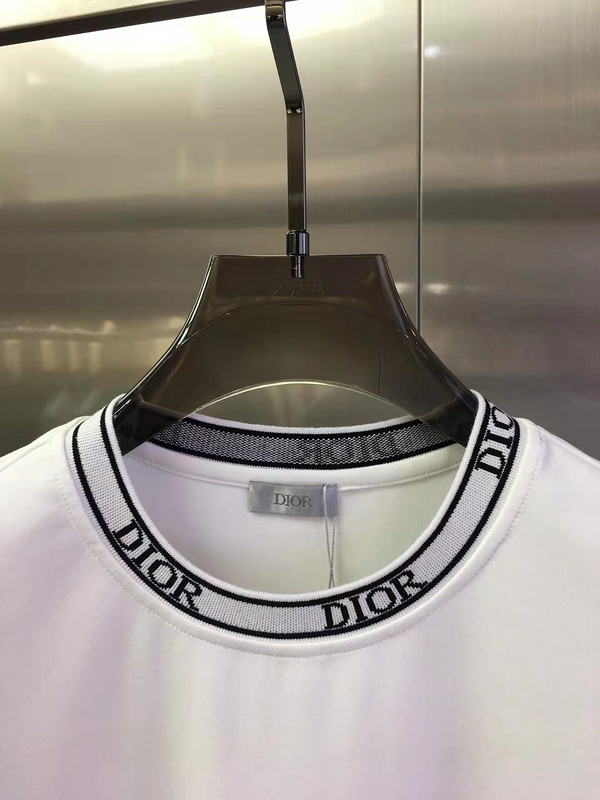 Футболка Dior Logo On Sleeves "White" фото № 5