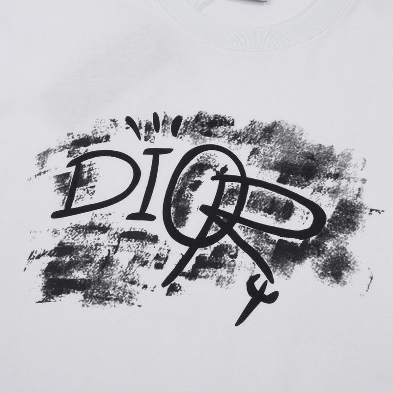 Футболка Dior Slob "White" фото № 4