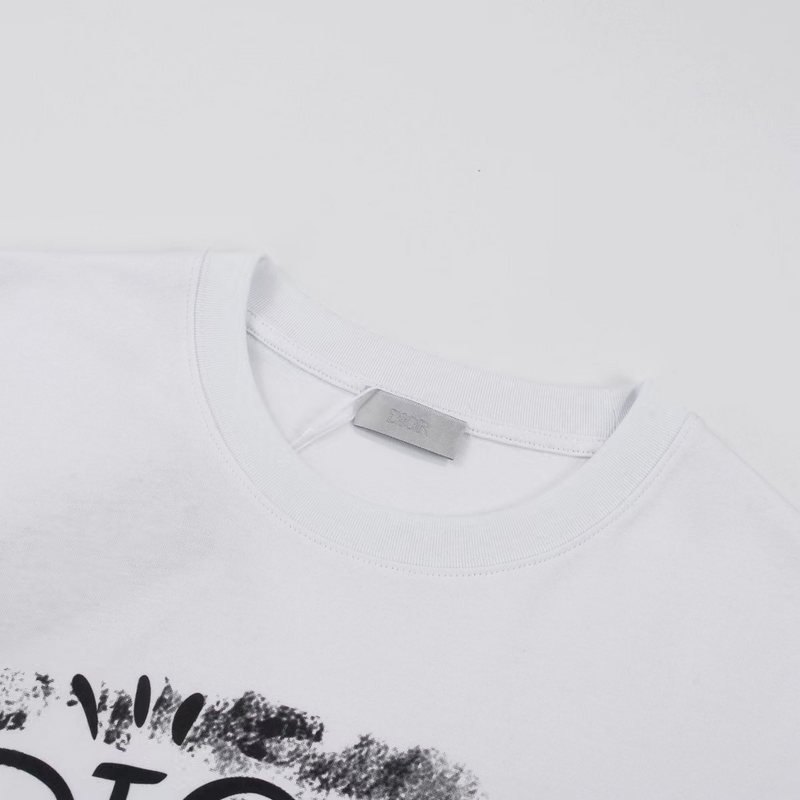 Футболка Dior Slob "White" фото № 6