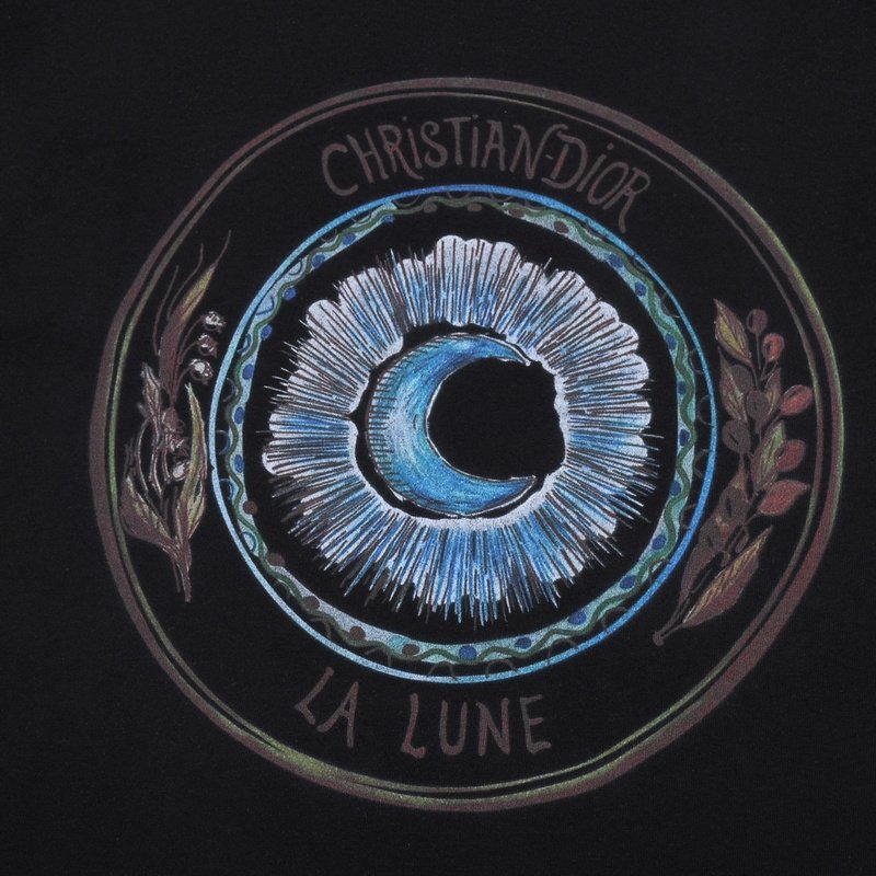 Футболка Dior La Lune "Black" фото № 5