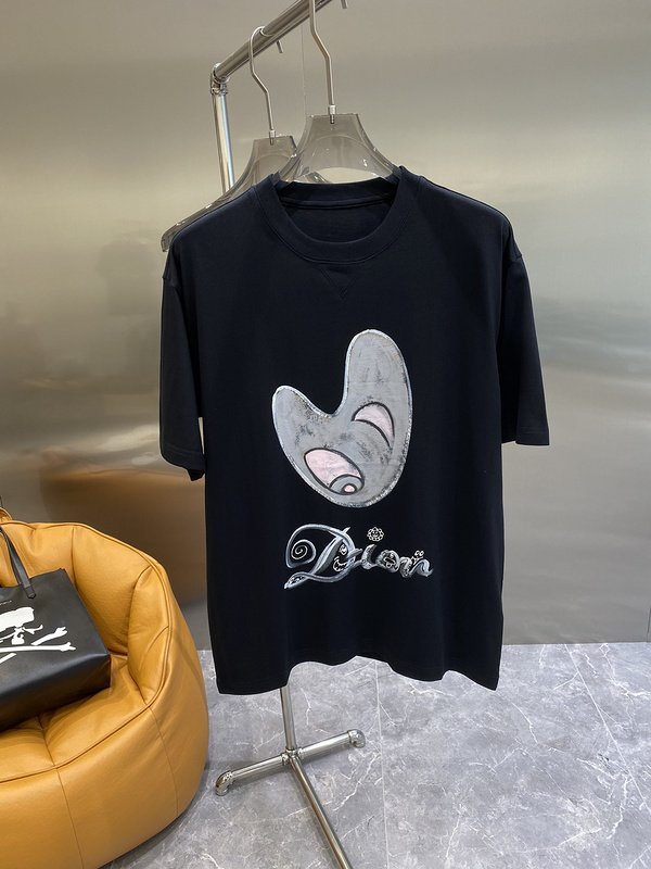 Футболка Dior Something "Black" фото № 2