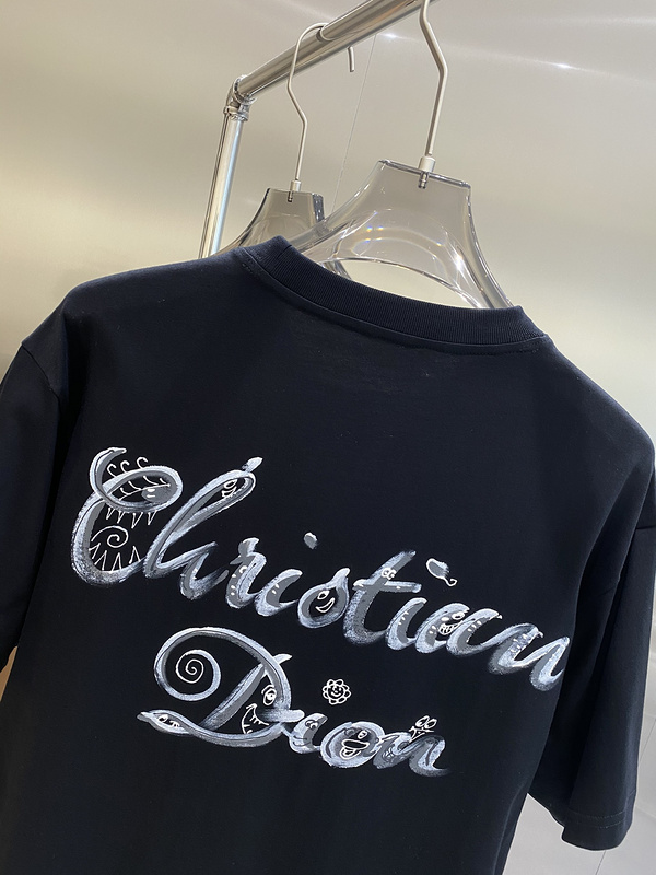 Футболка Dior Something "Black" фото № 3