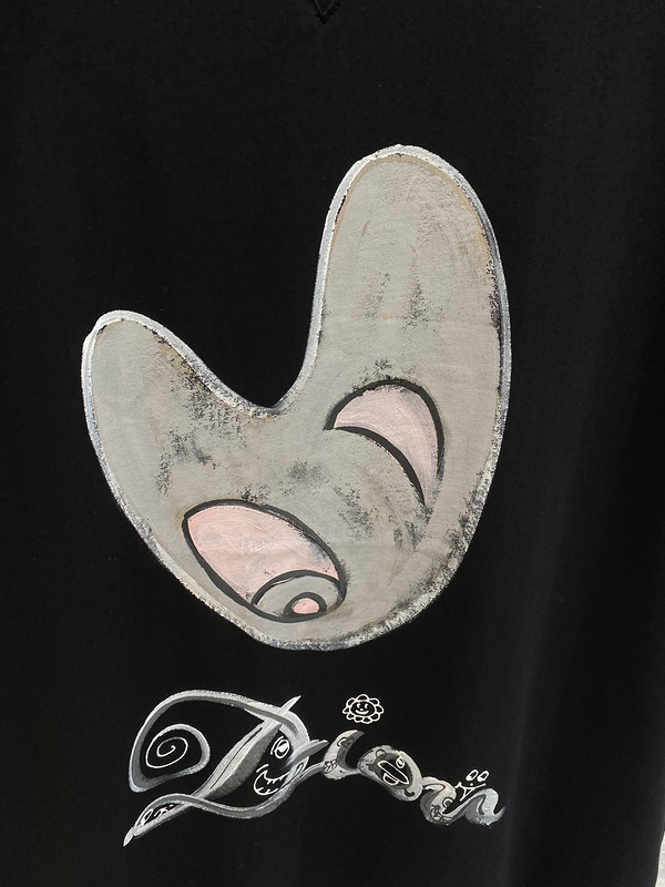 Футболка Dior Something "Black" фото № 4