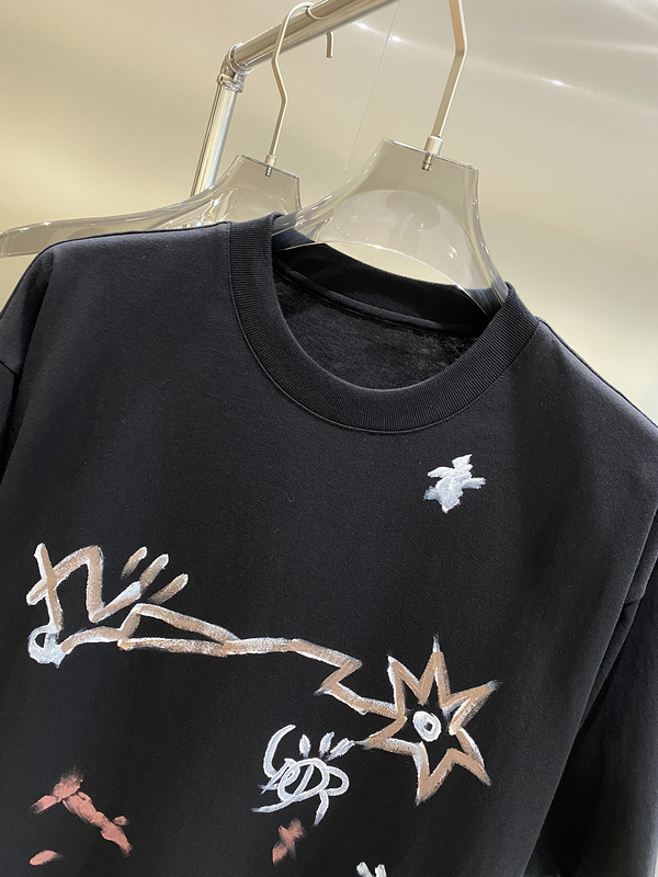 Футболка Dior Stars And Bees "Black" фото № 3