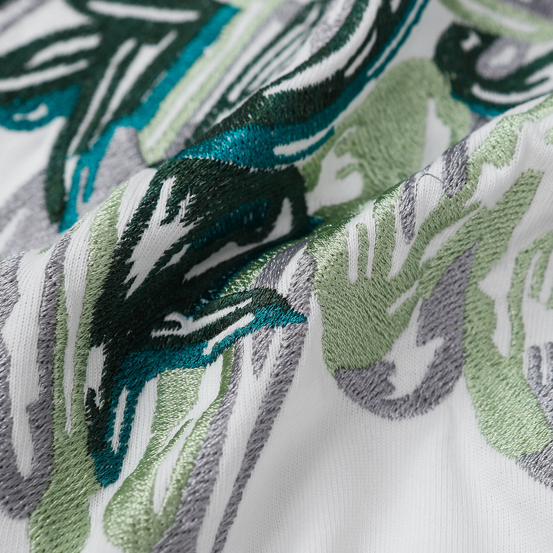 Футболка Emporio Armani With An Embroidered Logo "White" фото № 3