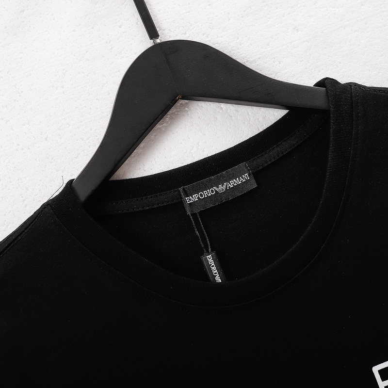 Футболка Armani 777 Sports Print "Black" фото № 2