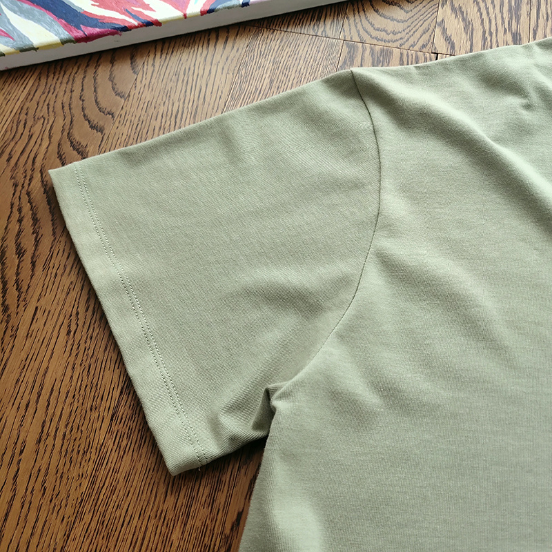 Футболка Fear Of God Cotton With The Letter E "Mint" фото № 6