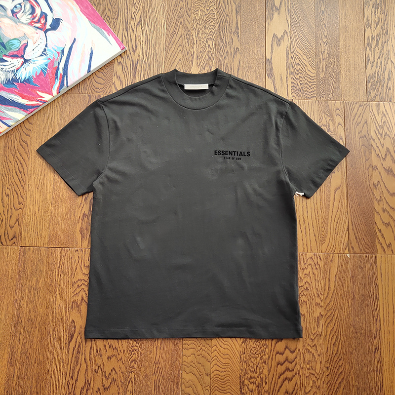 Футболка Fear Of God Stylish With A Logo "Black" фото № 2