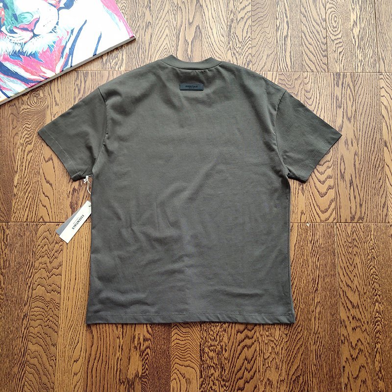 Футболка Fear Of God In Text Style "Black" фото № 3