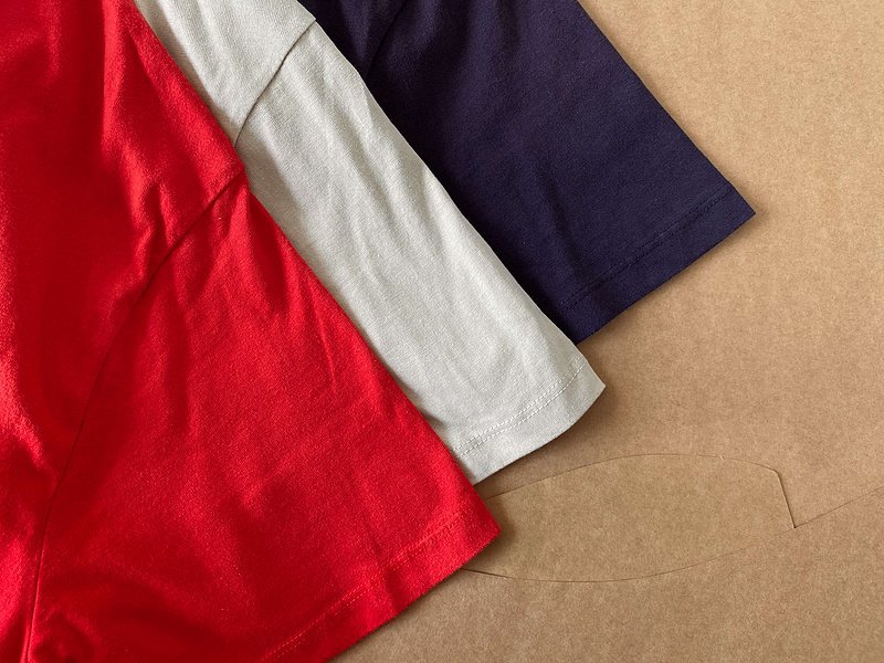 Футболка Fear Of God Number Seven With Patch "Red" фото № 5