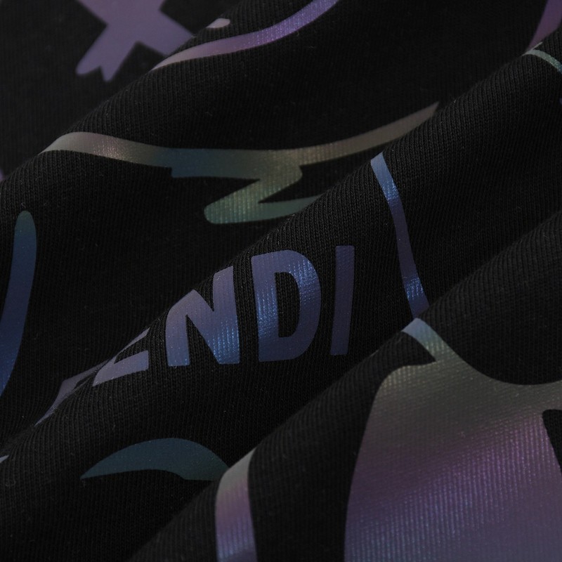 Футболка Fendi Reflective Bear "Black" фото № 6