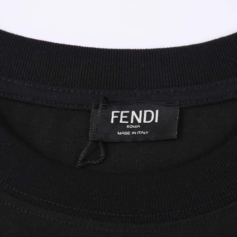 Футболка Fendi Reflective Bear "Black" фото № 7