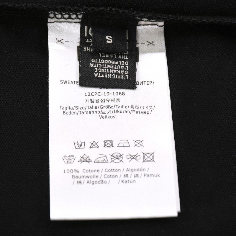 Футболка Fendi With Black And Red Logo "Black" фото № 8