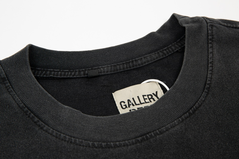 Футболка Gallery Dept With A Bright Print And Logo "Black" фото № 4