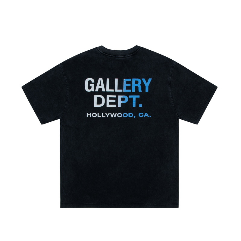 Футболка Gallery Dept Base With Logo "Black" фото № 2