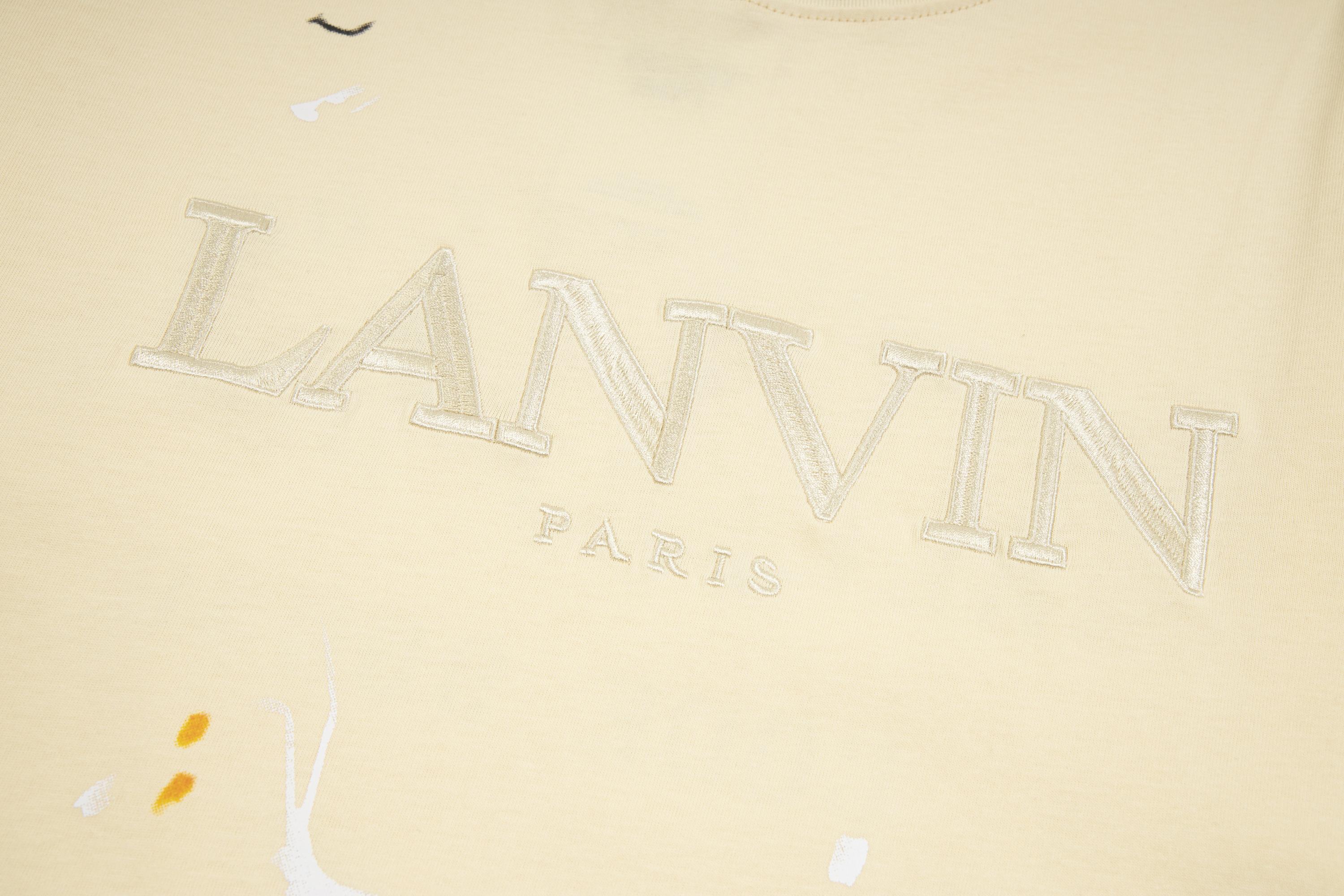 Футболка Gallery Dept Lanvin Paris "Beige" фото № 6