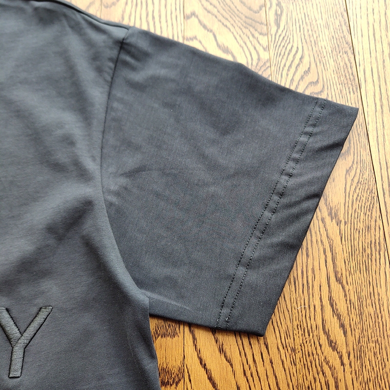 Футболка Givenchy Monochrome Text "Gray" фото № 4