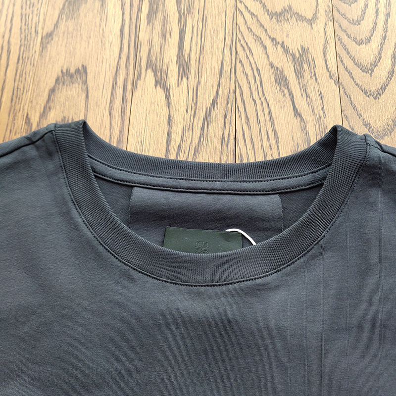 Футболка Givenchy Monochrome Text "Gray" фото № 7