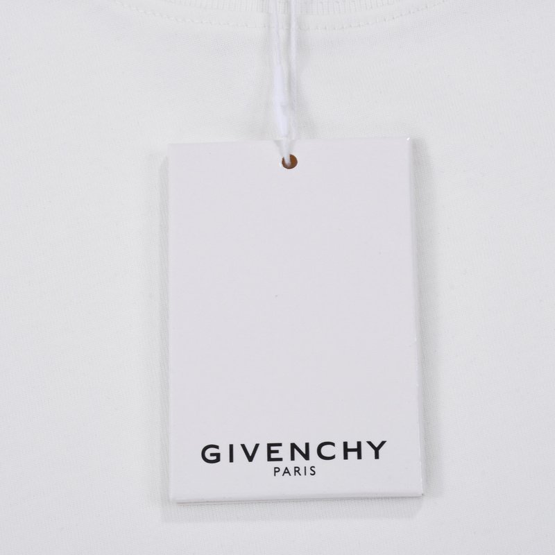 Футболка Givenchy Emblem Logo "White" фото № 6