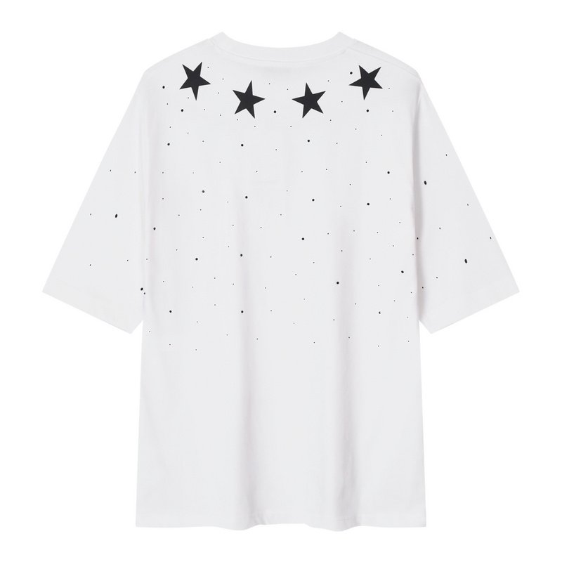 Футболка Givenchy Stars And Rhinestones Print "White" фото № 8