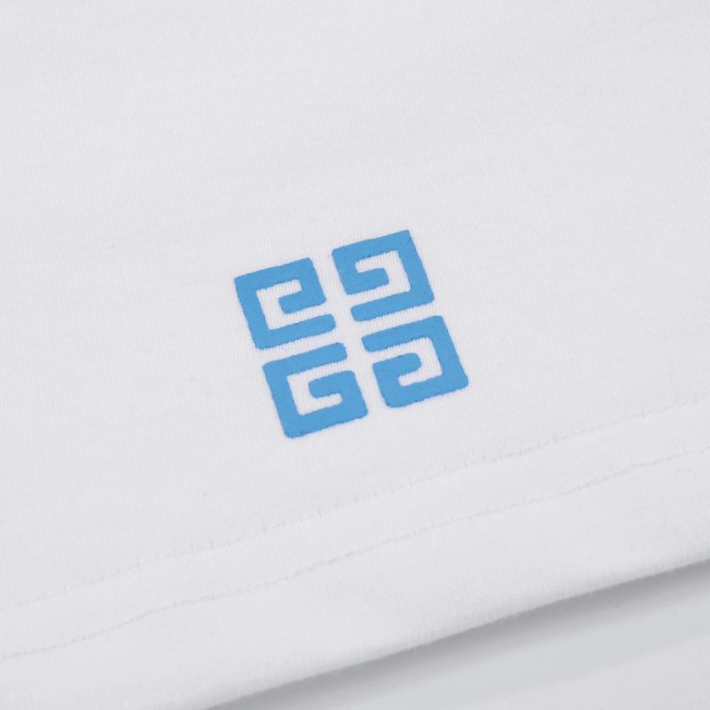 Футболка Givenchy Composition Of Roses Drawing "White" фото № 3