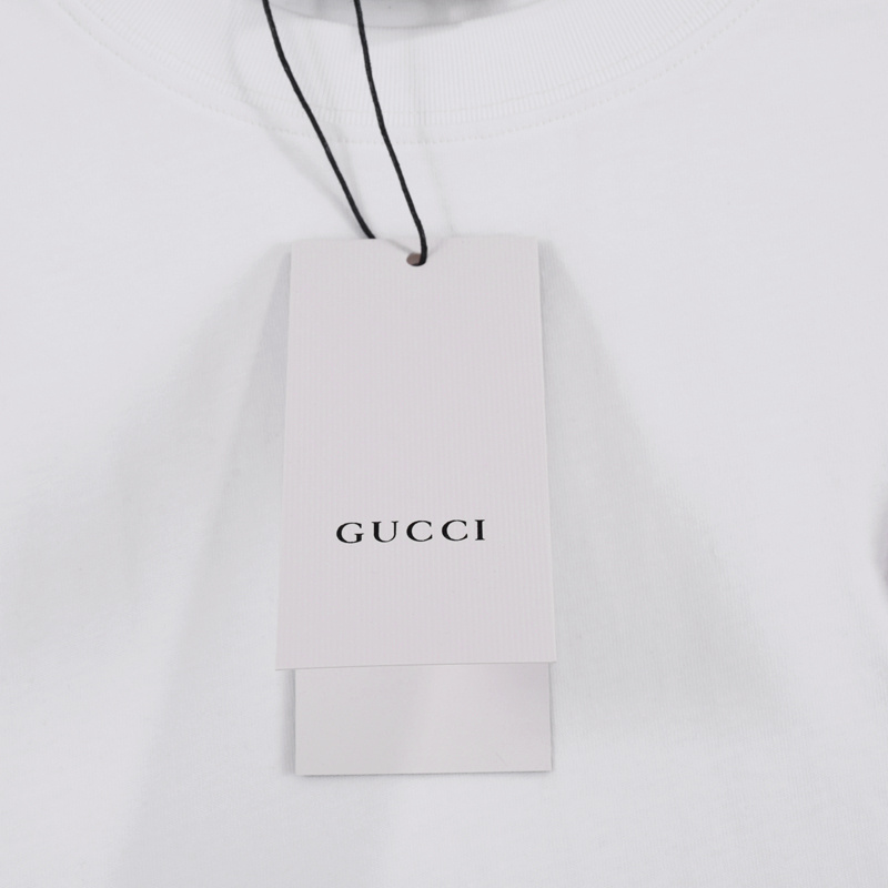 Футболка Gucci X Adidas With Bright Emblem "White" фото № 3