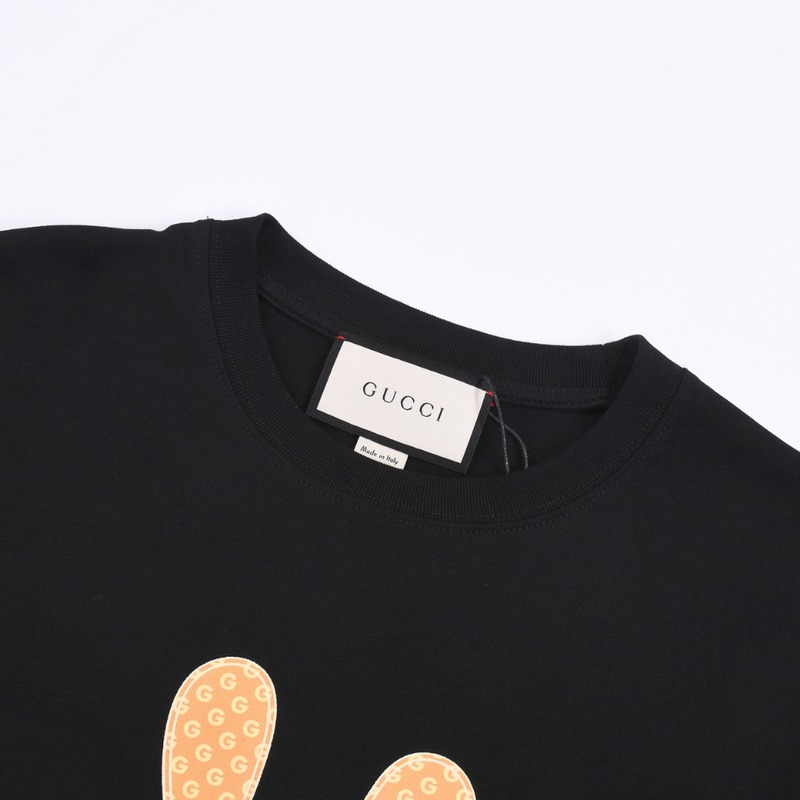 Футболка Gucci With A Cute Toy Print "Black" фото № 7