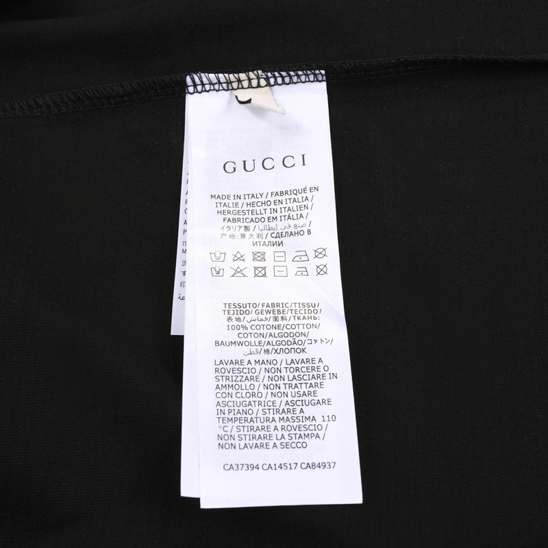 Футболка Gucci Cubes "Black" фото № 4