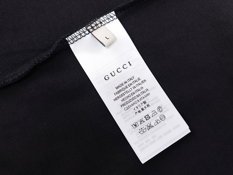 Футболка Gucci X The North Face With Big Logo "Black" фото № 5
