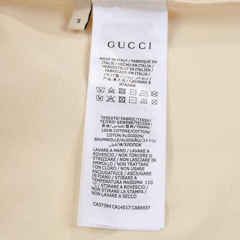 Футболка Gucci Three Friends "Cream" фото № 5