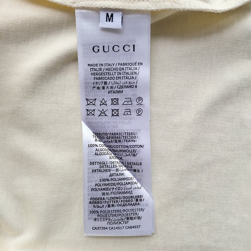 Футболка Gucci With Print "White" фото № 2