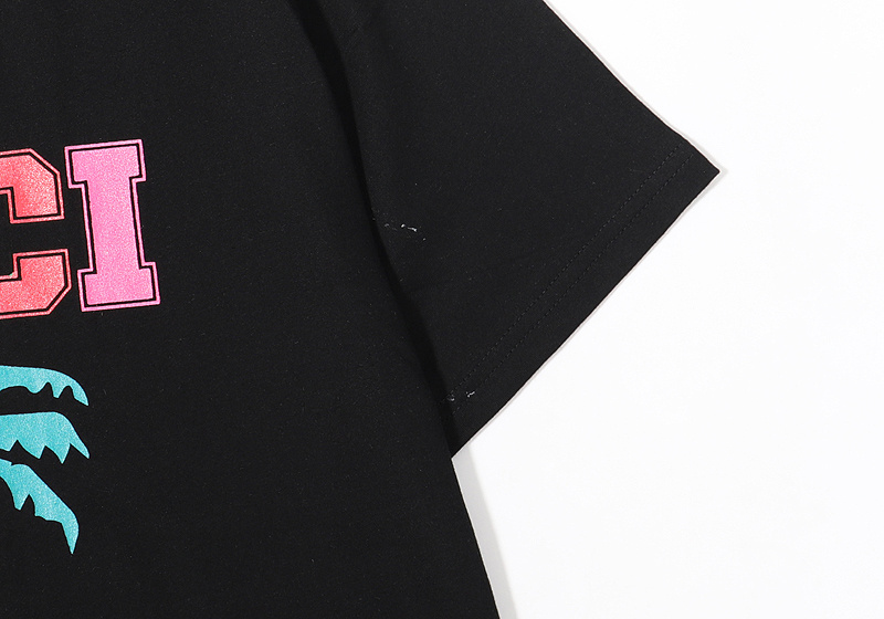 Футболка Gucci Palm "Black" фото № 5