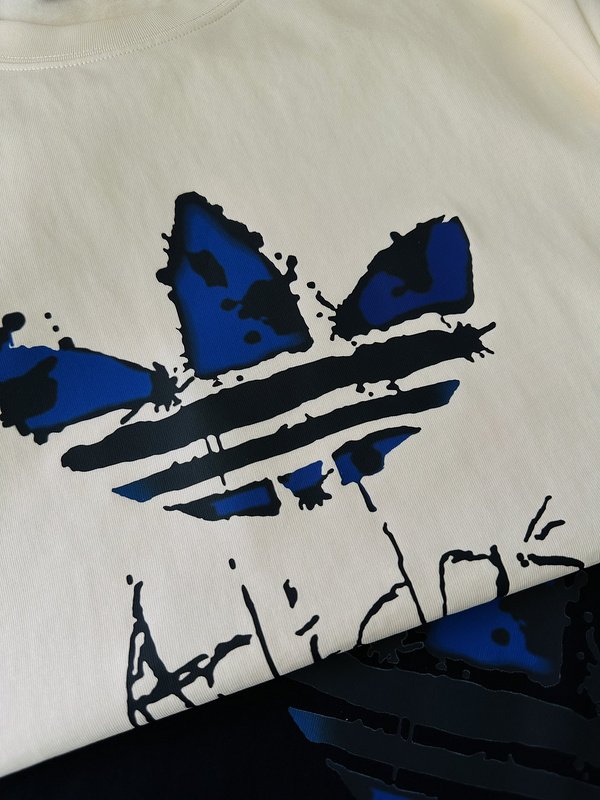 Футболка Gucci X Adidas Stained "White" фото № 2